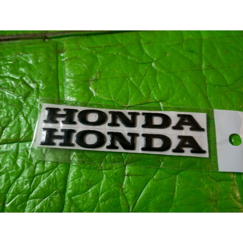 Bộ chữ dán xe vario chữ honda đen