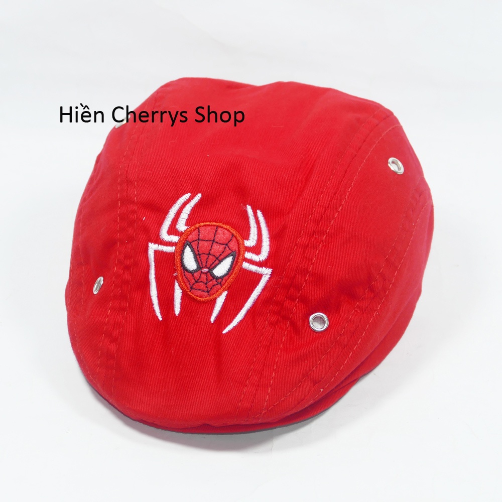 Nón mỏ vịt trẻ em Pokemon &amp; con nhện phong cách năng động cho bé từ1 đến 3 tuổi