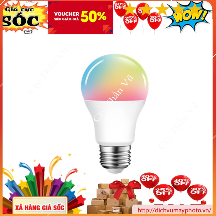 Bóng đèn Led thông minh EZVIZ LB1 hỗ trợ điều chỉnh chế độ sáng, bật tắt đèn từ xa