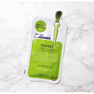 Mặt Nạ Mediaheal Chứa Tinh Chất Tràm Trà Ngăn Ngừa Mụn Teatree Care Solution Essential Mask