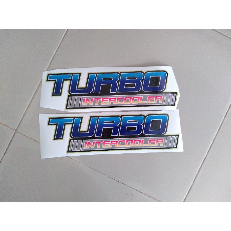 tem dán xe turbo,chữ turbo,tem turbo