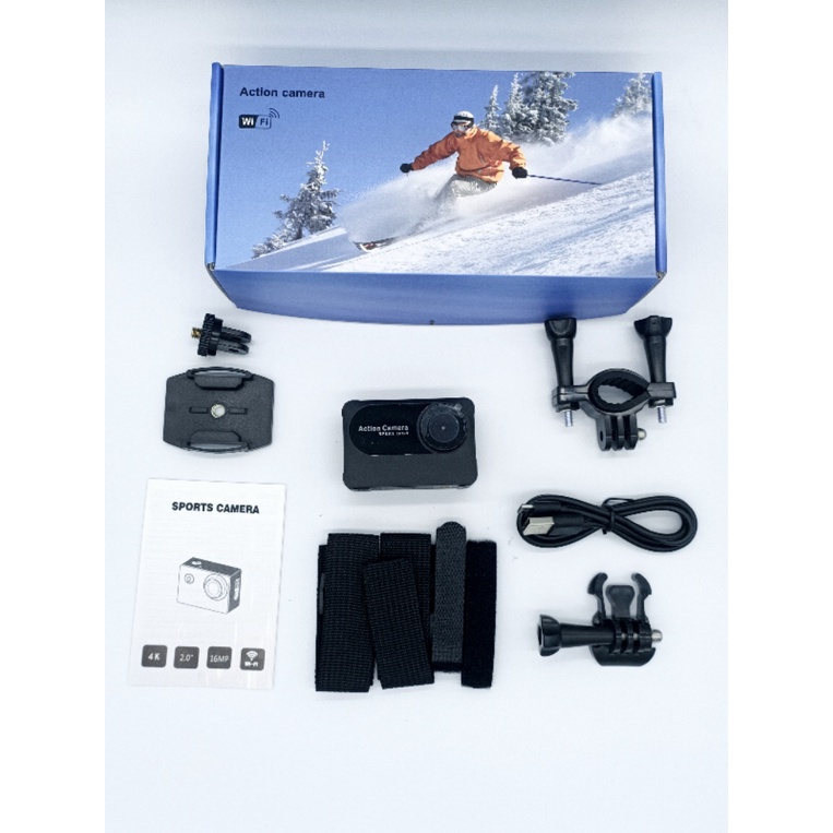 Camera Hành Trình 4K Ultra HD WiFi Màn Hình 2.0 Inch 10M 150D Chống Thấm Nước
