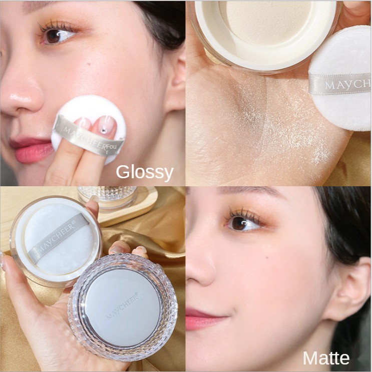 (Hàng Mới Về) Phấn Phủ Dạng Bột Maycheer Che Khuyết Điểm Kiềm Dầu Chống Nước Lâu Trôi | BigBuy360 - bigbuy360.vn