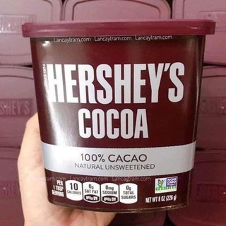 BỘT CHOCOLATE HERSHEY'S COCOA 226g (Mỹ)