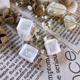 [t15l11] Khay chiết màu nước 1ml/2ml/3.6ml trắng đục