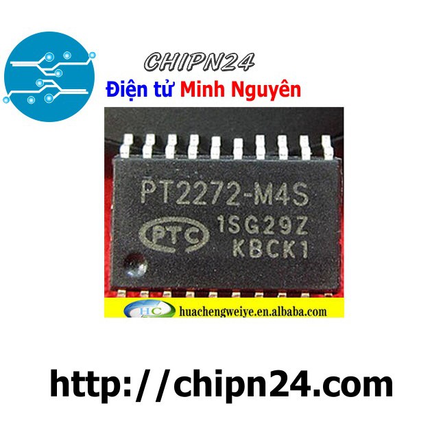 [2 CON] IC PT2272-M4S SOP-18 (SMD Dán) (PT2272-M4 2272)