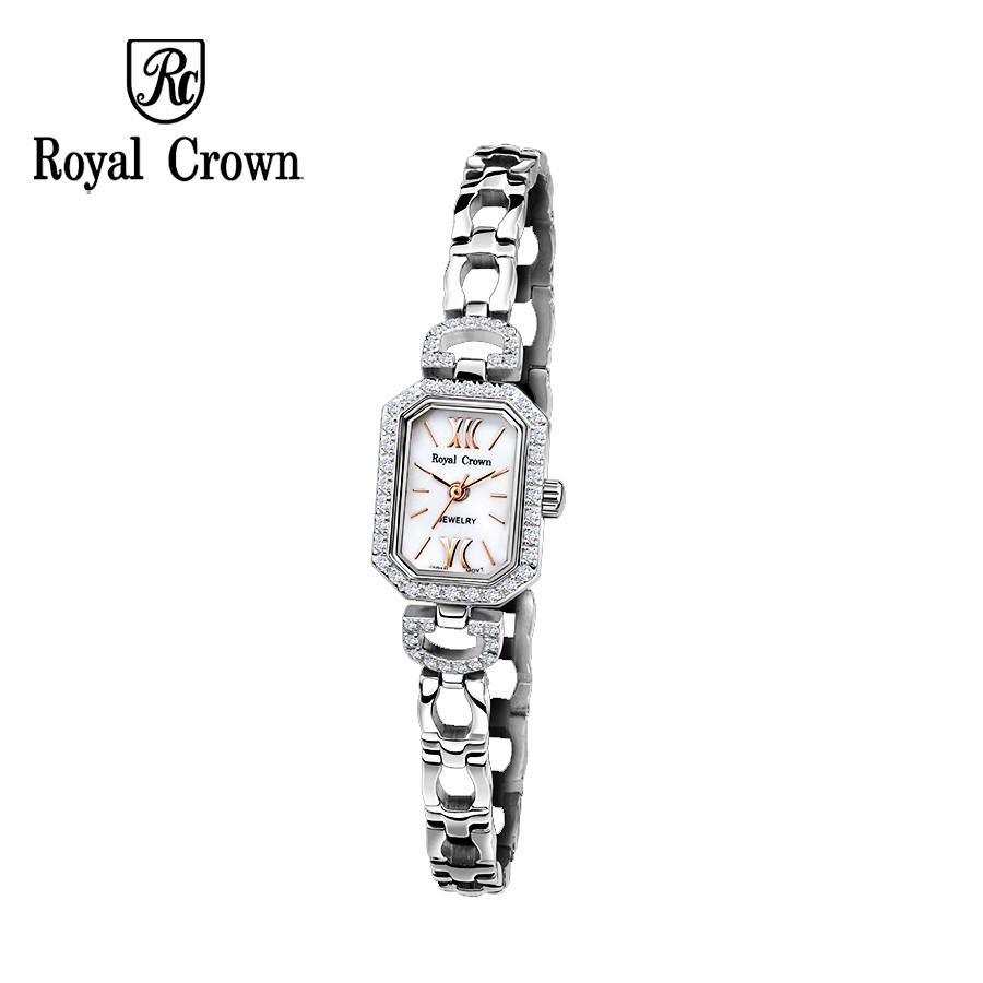 Đồng hồ nữ chính hãng Royal Crown 6538 dây thép
