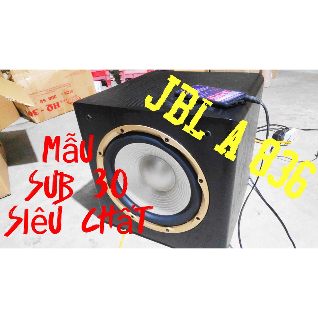 loa siêu trầm - loa sub JB A836 bass 30