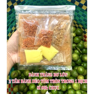 5 BỊCH BÁNH TRÁNG BƠ LỚN (2TẤM BÁNH TRONG 1BỊCH)
