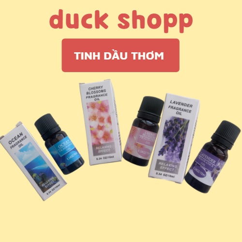 Tinh dầu thiên nhiên RHJY 10ml | Tự chọn mùi | Có kiểm nghiệm COA