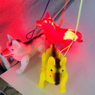 [🎁Quà Tặng Cho Bé 💖]Đồ Chơi Trẻ Em Dẫn Chó Con Đi Chơi Có Phát Nhạc Phát Sáng