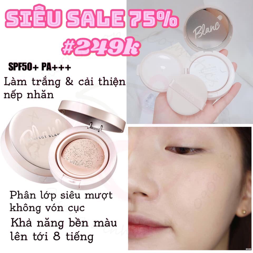 Phấn nước Blanc BB Tension Missha (TONE 21)  date 04/2023