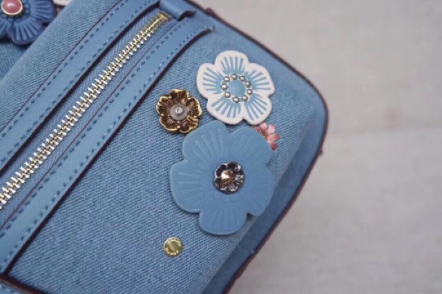 BALO COACH DENIM TEA ROSE ALL OVER CAMPUS