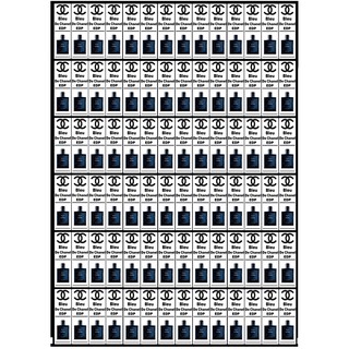 combo 10 cái tem dán chai chiết nước hoa cho chai 10ml,20ml,30ml