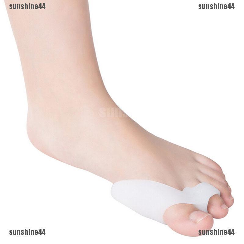 Cặp kẹp ngón chân cái bằng silicon hỗ trợ chỉnh hình tiện dụng