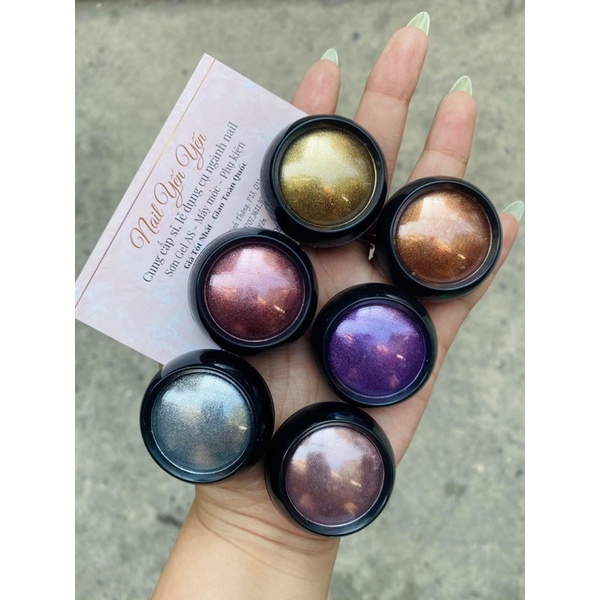 Set 6 màu tráng gương màu ngọc trai