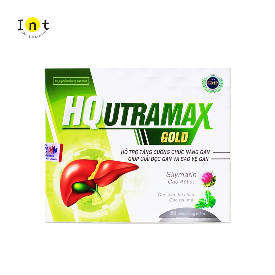 VIÊN UỐNG HỖ TRỢ CHỨC NĂNG GAN, MÁT GAN, GIẢI ĐỘC GAN HK GOLD 60V
