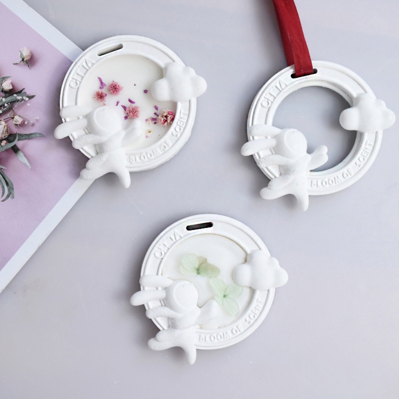 Khuôn Silicone Làm Xà Phòng Hình Thỏ Con Xinh Xắn