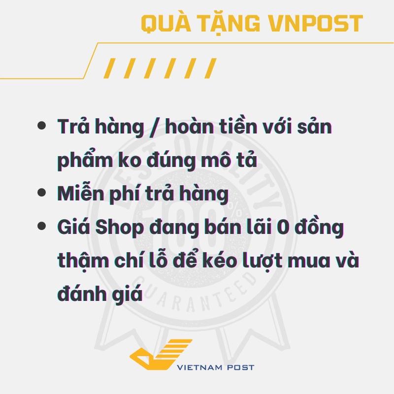 Túi Bưu Tá Shipper Vàng Vải Dù Chống Thấm Nước Có Khóa Cài Thương Hiệu Vnpost Bưu Điện Việt Nam
