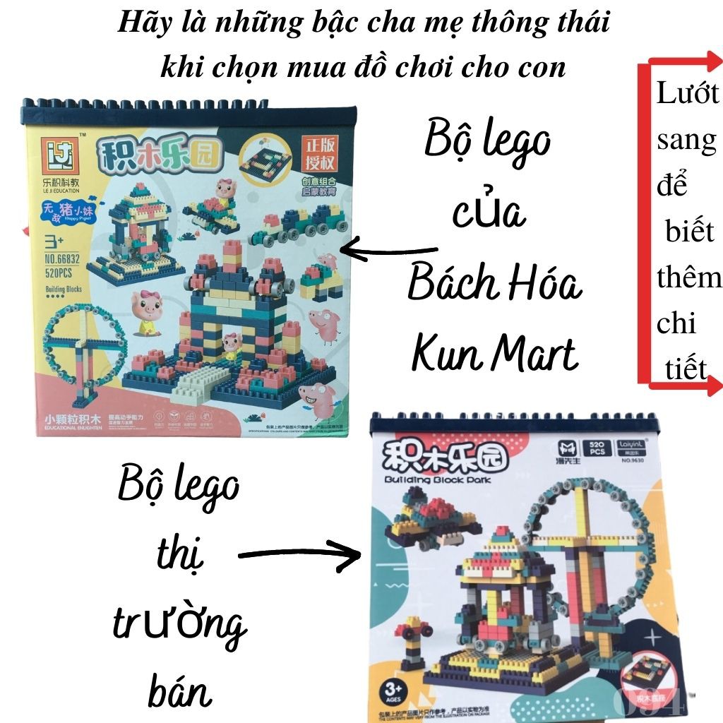 Lego  FREESHIP Đồ chơi xếp hình Building Blocks cho bé thỏa sức sáng tạo