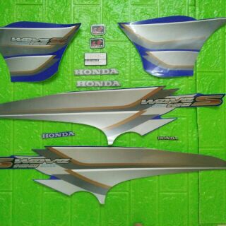 Bộ tem Wave S 100 màu xanh đời 2007