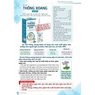 Xịt Mũi Thông Xoang Sanfo