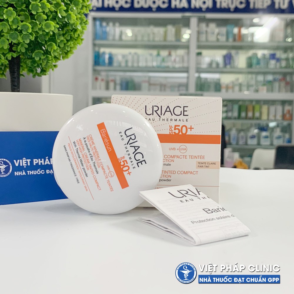 Phấn trang điểm chống nắng vật lý URIAGE BARIÉSUN SPF50+ giàu khoáng, khả năng bảo vệ rất cao | BigBuy360 - bigbuy360.vn
