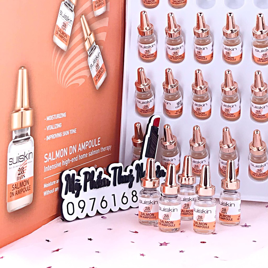 TẾ BÀO GỐC SALMON DN AMPOULE SUISKIN 28 days