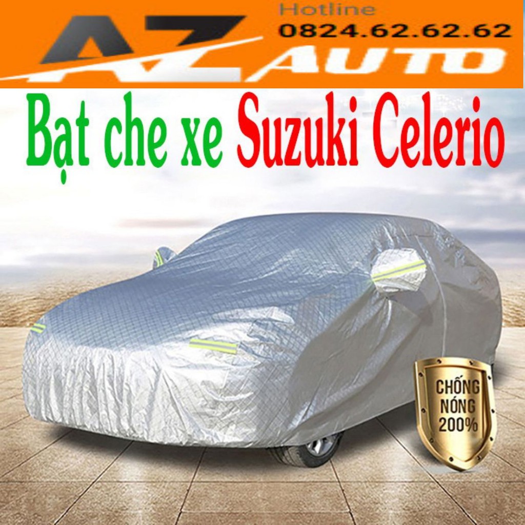 Bạt phủ ô tô #Suzuki Celerio - CAO CẤP Cách Nhiệt(hàng cao cấp)