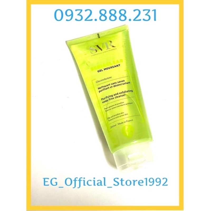 Sữa rửa mặt SVR 200ml