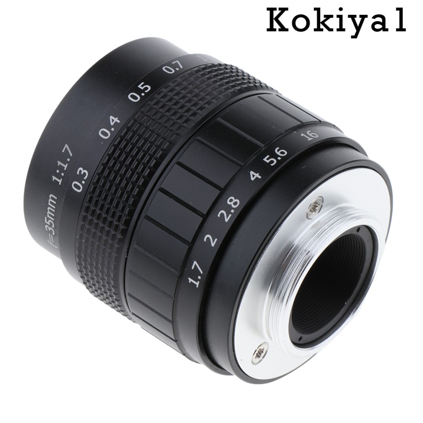 Ống Kính Kokkoya1) 35mm F / 1.7 Và 2 Ngàm Chuyển Đổi Ống Kính Macro Cho Sony Nex