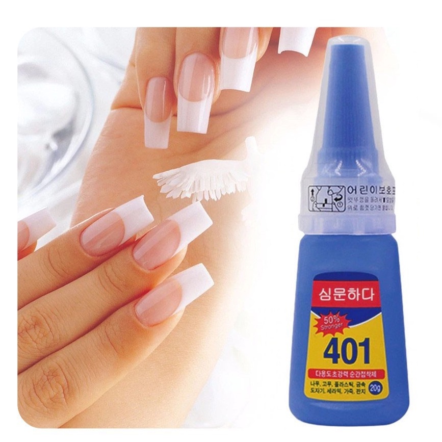 Keo Dán Móng Tay 401 Hàn Quốc 20g
