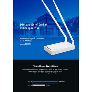Bộ phát wifi công suất cao chuẩn Totolink N300RH-Bảo hành 24 T