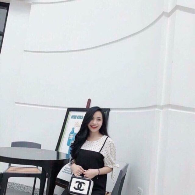 Set váy umi chấm bi