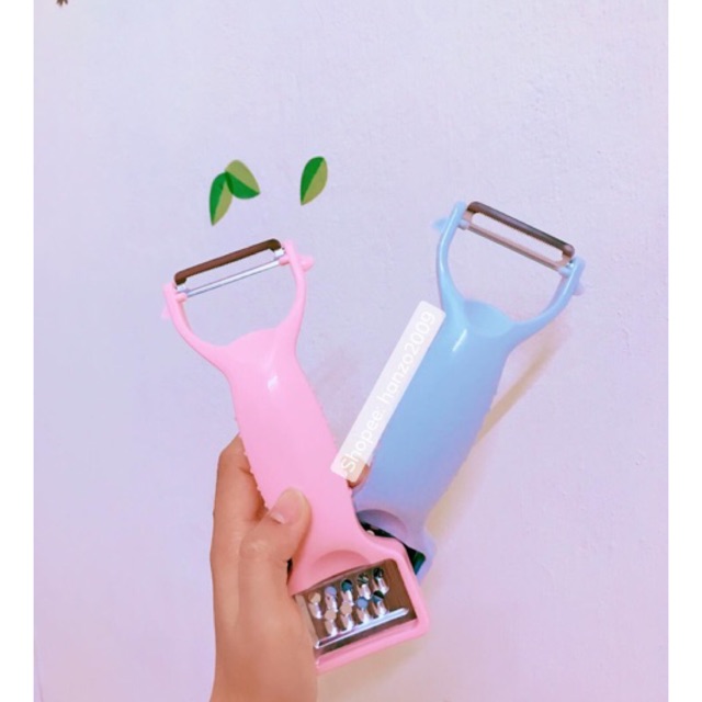 Nạo gọt bào 2in1 nhựa lúa mạch cho bé