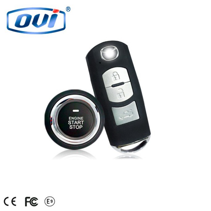 Sản phẩm Bộ chìa khóa thông minh START-STOP điều khiển từ xa dành cho ô tô Mazda EF025: Thương hiệu OVI - Mỹ .