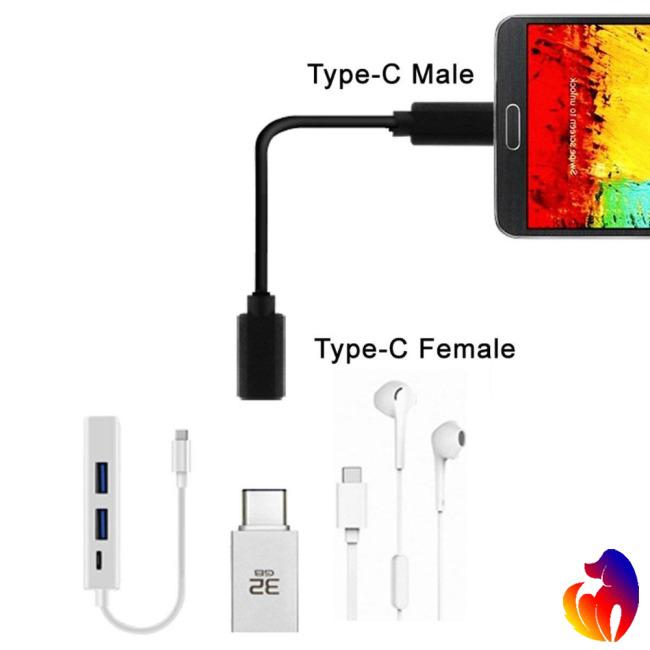 Cáp nối dài USB 3.1 Type-C đực cái