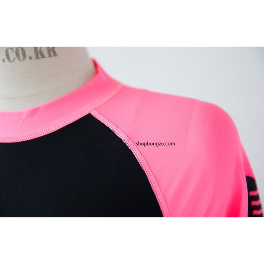 Áo bơi nữ dài tay Barel - đen tay hồng * | BigBuy360 - bigbuy360.vn