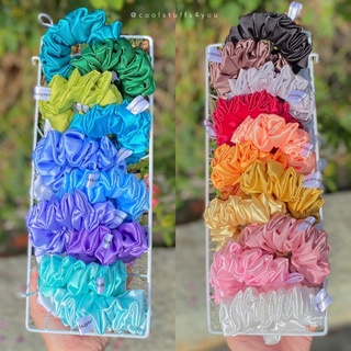 MINISIZE 10cm | Cột Tóc Scrunchies Lụa Mềm Mịn Xinh Xắn Handmade ♡ CHERRYSUMMER
