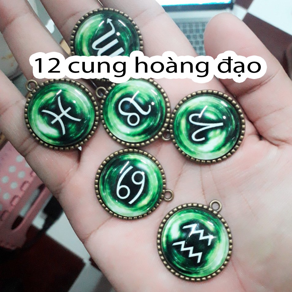 Sỉ 12c mặt cung hoàng đạo 12mm