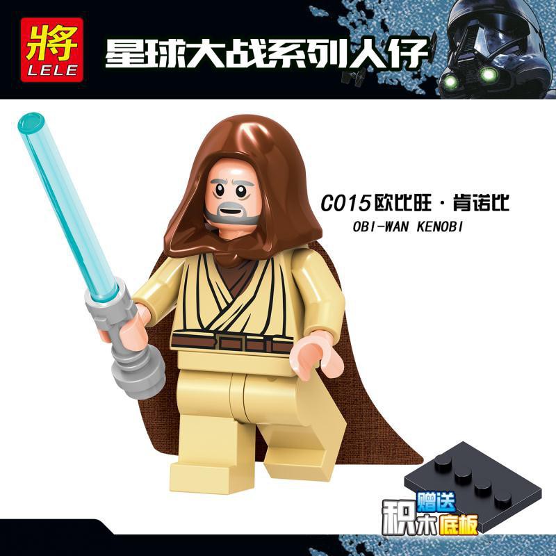 Minifigures Các Mẫu Nhân Vật Trong Star Wars Darth Vander Han Solo Lele C015 C016 C017 C018 C019 C020 C021 C022