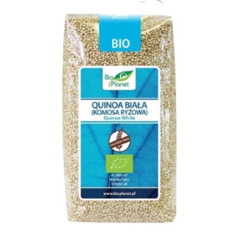 Hạt Diêm Mạch (Quinoa) Trắng Hữu Cơ Bio Planet 500g