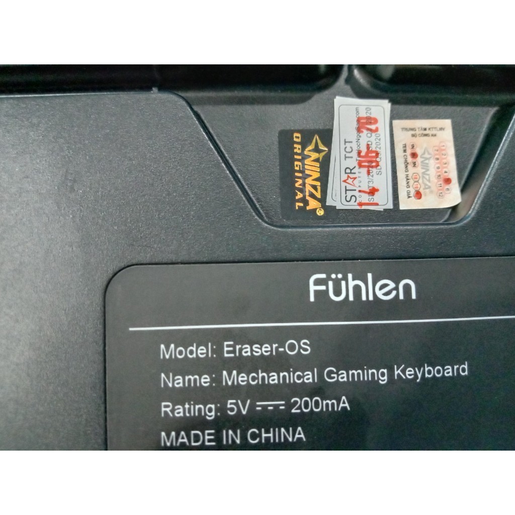 Bàn phím cơ Fuhlen Destroyer - OS & Eraser - OS