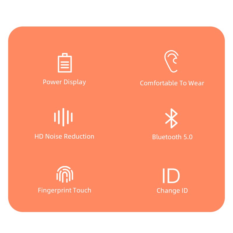 Tai nghe bluetooth Pro4 chính hãng âm thanh Superbass cảm biến vân tay 1 chạm- Linkeetech