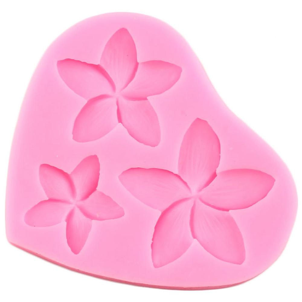 Khuôn Làm Bánh / Kẹo / Socola Hình Hoa Mận Bằng Đất Sét Độc Đáo Tiện Dụng Cho Nhà Bếp