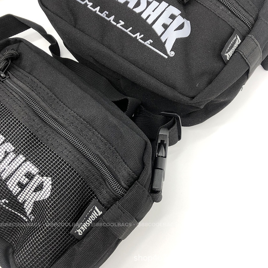 ⚡ Túi Đeo Chéo THRASHER  | Túi Đeo Chéo Thời Trang Nam Nữ Phong Cách Đường Phố Streetwear, Ulzzang