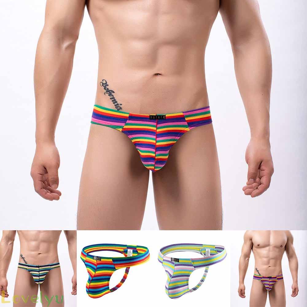 【LOVELYU】Briefs Shorts Trunks Underpants Underwear All Seasons Bikini Breathable【Good Quality】