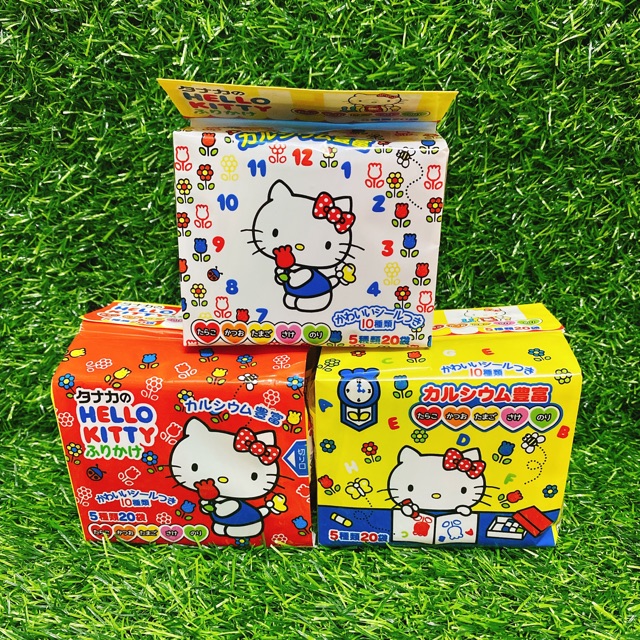 GIA VỊ RẮC CƠM Hello Kitty ( Nội Địa Nhật )