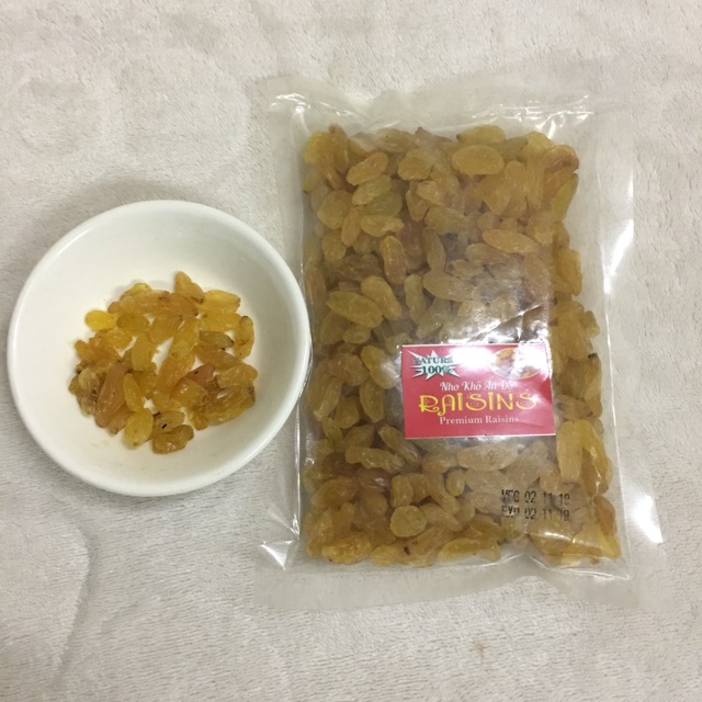 Nho khô vàng ấn độ 200g