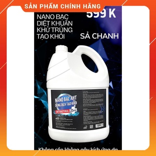 Free Ship Nano Bạc, Khử mùi, Diệt Khuẩn, Tạo Khói 5 Lít Sả Chanh
